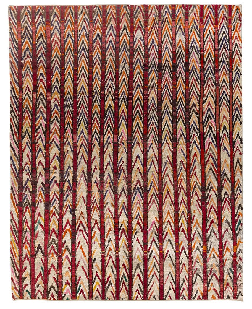 Colourful Chevron Kilim